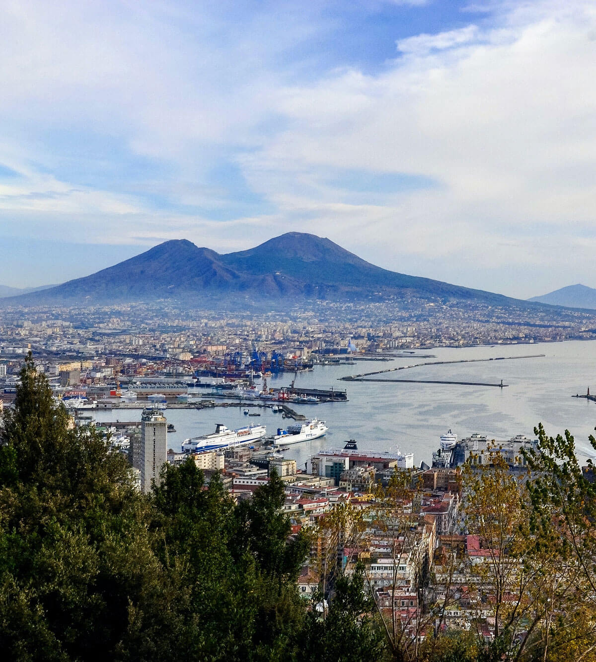 paesaggio di Napoli